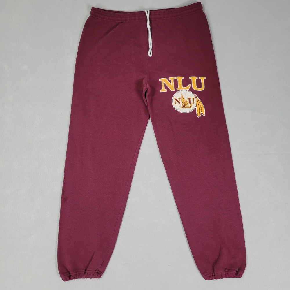 Vintage NLU Northeast Louisiana University Sweatpants Adult XL USA MADE Jerzees